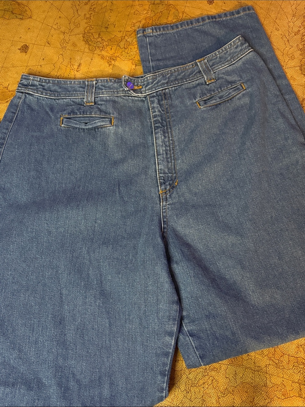 Karen Kane Women's Dark Blue Denim Jeans Size 14